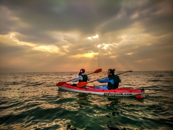 İznik Gölü’nde Kano Keyfi